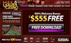 Golden Casino Home Page